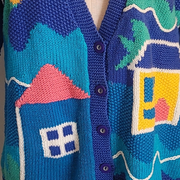 Vintage 80s Lake House Sweater - Picture 4 of 6